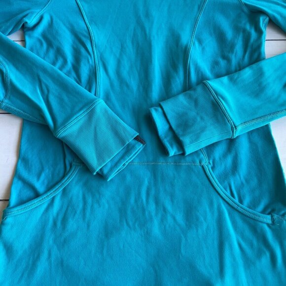 Lululemon Base Runner Hoodie, Half Micro Macro Surge, W3C79S - Size 4 - Picture 5 of 12